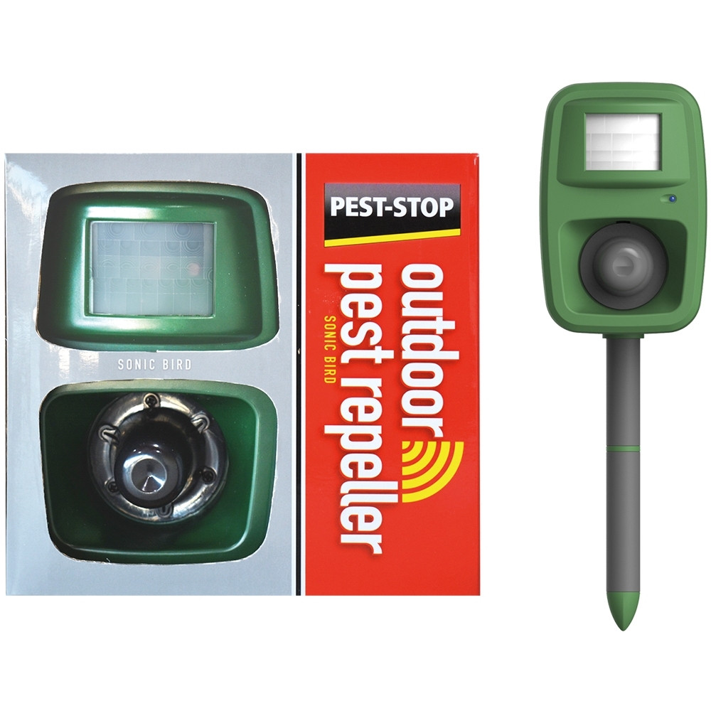 Φωτογραφία προϊόντος: Pest Stop Outdoor Sonic Bird Repeller - Απωθητική Συσκευή Πτηνών