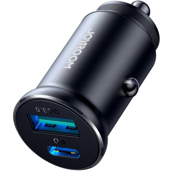 Φωτογραφία προϊόντος: Joyroom Car Charger Mini, C+U, 30W, Black (JR-CCN05)