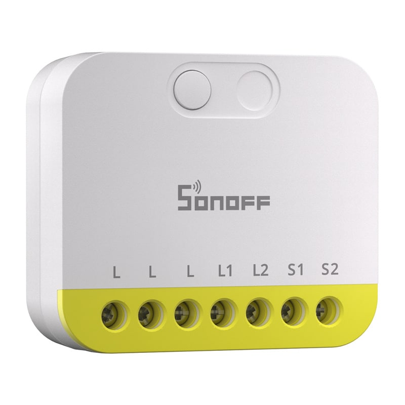 Φωτογραφία προϊόντος: Two-channel mini switch without N Sonoff MINI-ZB2GS-L ZigBee