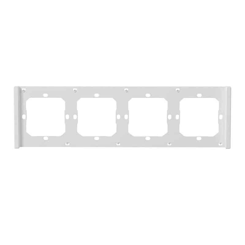 Φωτογραφία προϊόντος: Frame for M5 80 smart wall switch 4-way quadruple SONOFF M5-4C-80-FW (white)