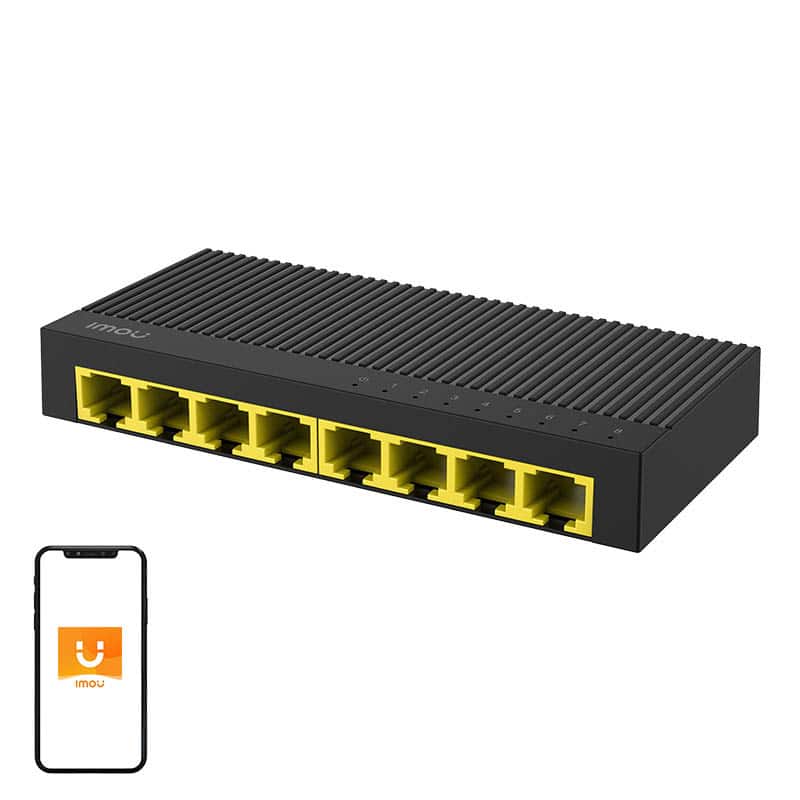 Φωτογραφία προϊόντος: 8-port LAN Switch IMOU SG108C