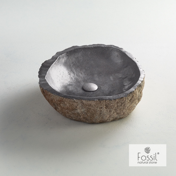 Φωτογραφία προϊόντος: FOSSIL NATURAL STONE RIVERSTONE VERO ΝΙΠΤ.ΠΕΤΡ.Φ30-40 H.15 RV40