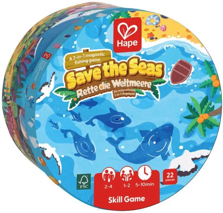 Φωτογραφία προϊόντος: Hape Early Explorer Ξύλινο Magnetic Save The Seas (E1104A)