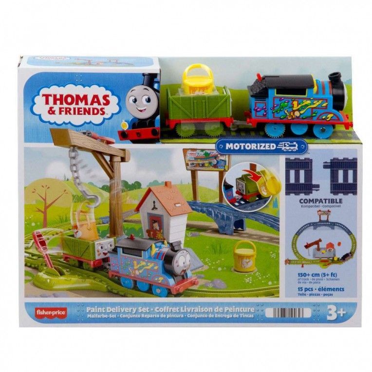 Φωτογραφία προϊόντος: Fisher Price Τόμας Το Τρενάκι- Πίστα Χρωμάτων (HTN34)