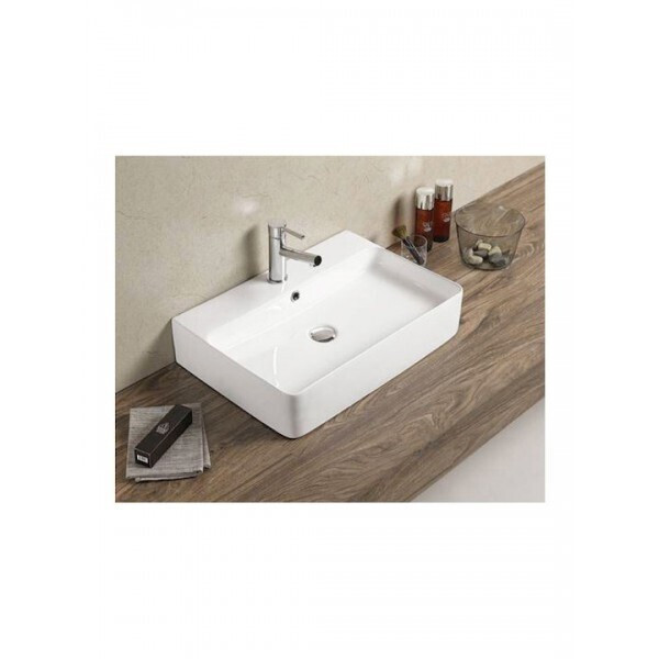 Φωτογραφία προϊόντος: Tema New Strata 50 50x35x12.5cm Επιτοίχιος Νιπτήρας Ελεύθερης Τοποθέτησης