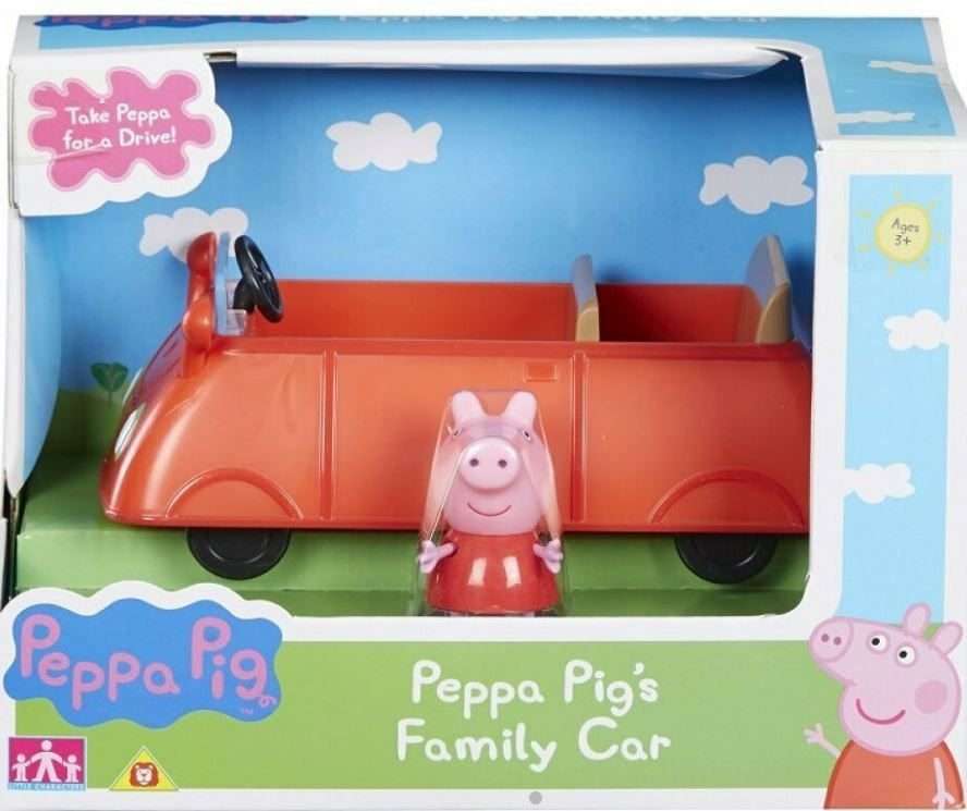 Φωτογραφία προϊόντος: Hasbro Peppa Pig Μικρά Οχήματα και Φιγούρα- Αυτοκίνητο (F2212)