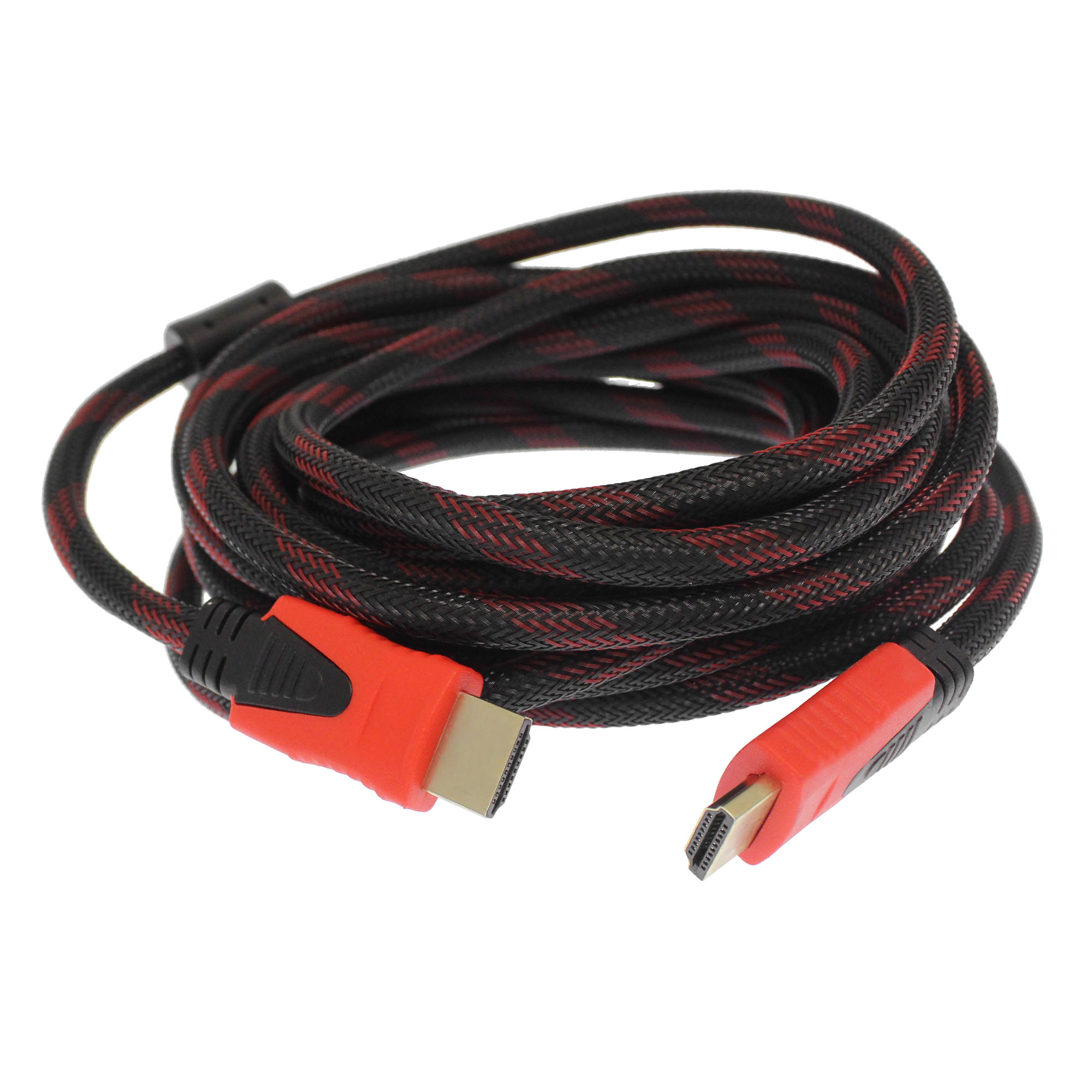Φωτογραφία προϊόντος: Καλώδιο HDMI αρσενικό σε HDMI αρσενικό 1.4 gold plated 5m OEM