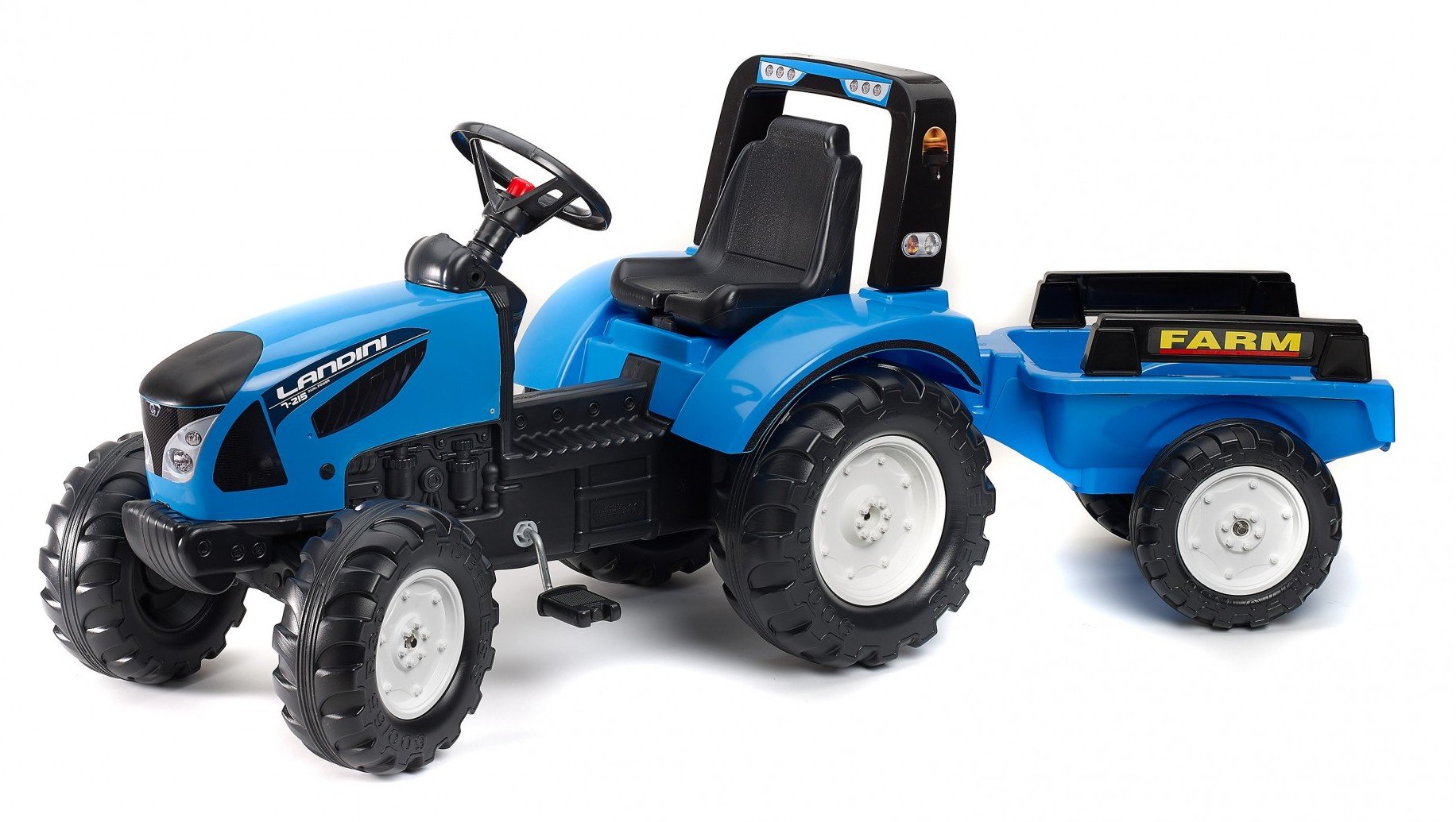 Φωτογραφία προϊόντος: Falk 3010AB Landini Serie 7 Τρακτερ+Καρότσα Μπλε (3-7 Ετών) (3010AB)