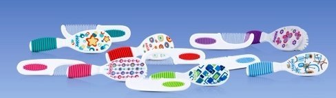 Φωτογραφία προϊόντος: Σετ Χτενα Βουρτσα Nuby De Luxe Με Μαλακη Λαβη (711)