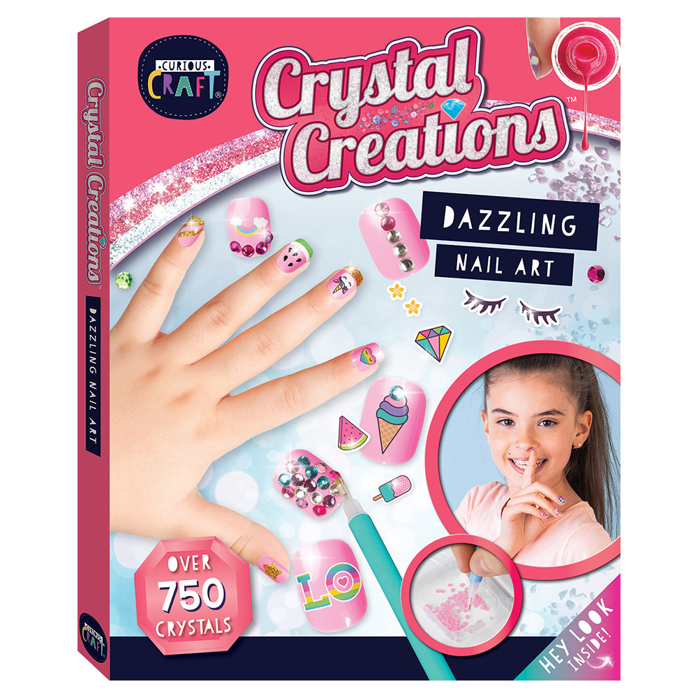 Φωτογραφία προϊόντος: Hinkler Curious Craft Crystal Creations: Dazzling Nail Art