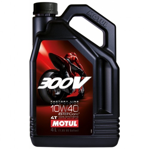 Φωτογραφία προϊόντος: Λάδι Κινητήρα MOTUL 4T 300V 10W40 4L MOTUL MOT104119