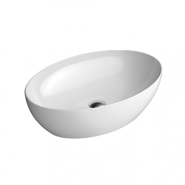 Φωτογραφία προϊόντος: Gsi Pura 8842 60x42cm White Επιτραπέζιος Νιπτήρας