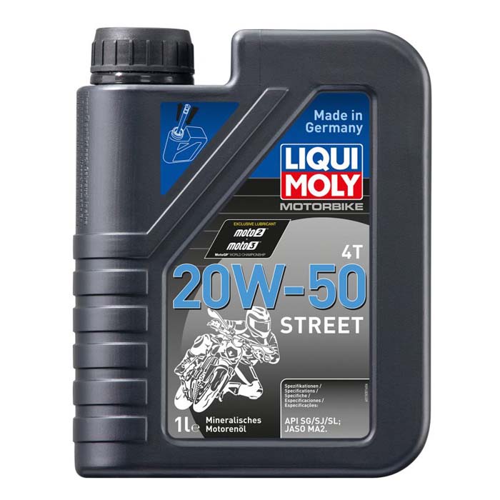 Φωτογραφία προϊόντος: Liqui Moly Street 20w-50 MA2 1lt LIQUI MOLY LIMO2050STR1L