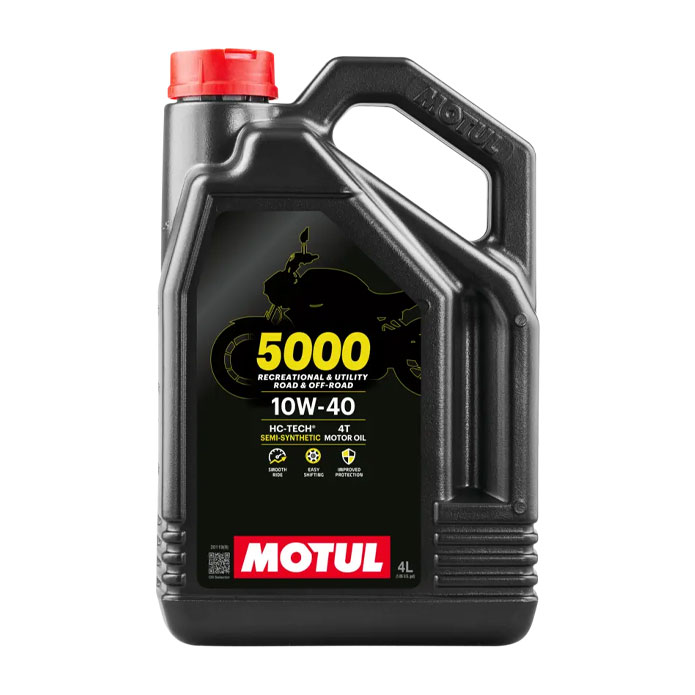 Φωτογραφία προϊόντος: MOTUL 5000 10W-40 MA2 4lt MOTUL MOT500010404L
