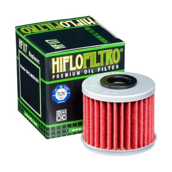 Φωτογραφία προϊόντος: Φίλτρο λαδιού HIFLO-FILTRO HF117 Για HONDA INTEGRA 700 750 HIFLO FILTRO HF117
