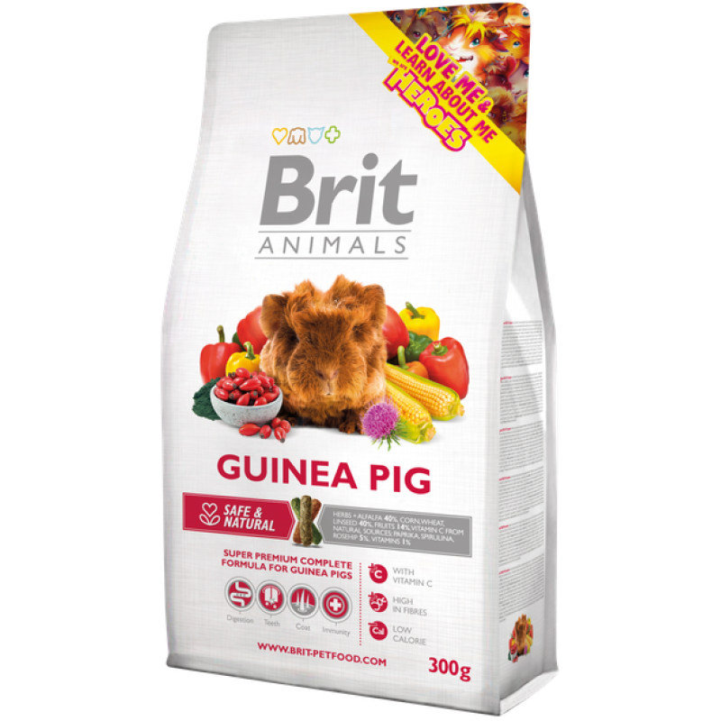 Φωτογραφία προϊόντος: Brit Anim. Guinea Pig 300gr (MPN: 020-0355)
