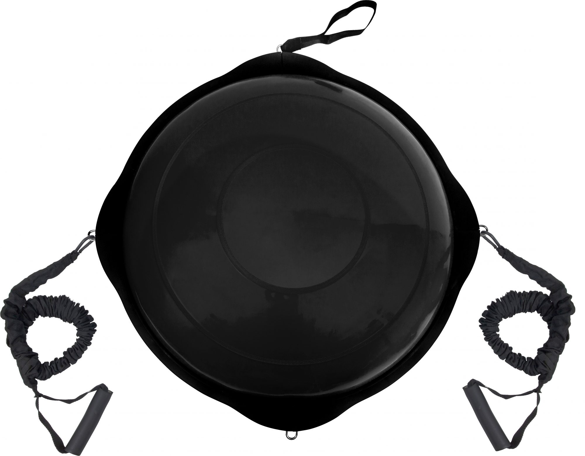 Φωτογραφία προϊόντος: AMILA Balance Ball με Ξύλινη Βάση Mat Black 63cm (48193)