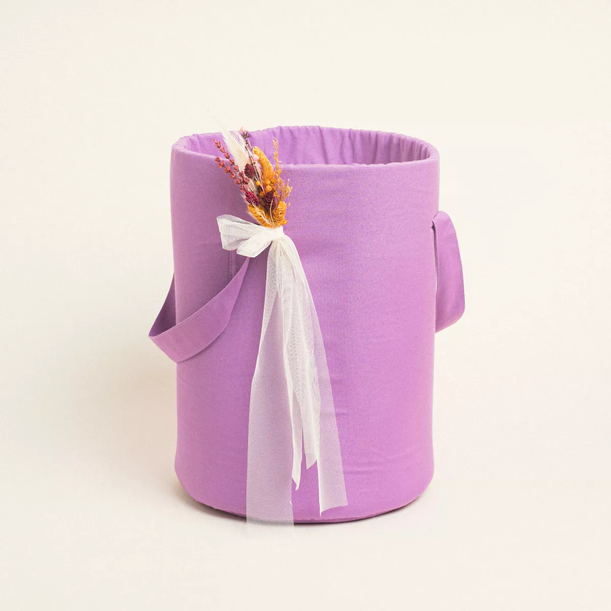 Φωτογραφία προϊόντος: Beauty Home Σάκος Κύλινδρος 43 x 30 cm Μονόχρωμος Premium Λιλά
