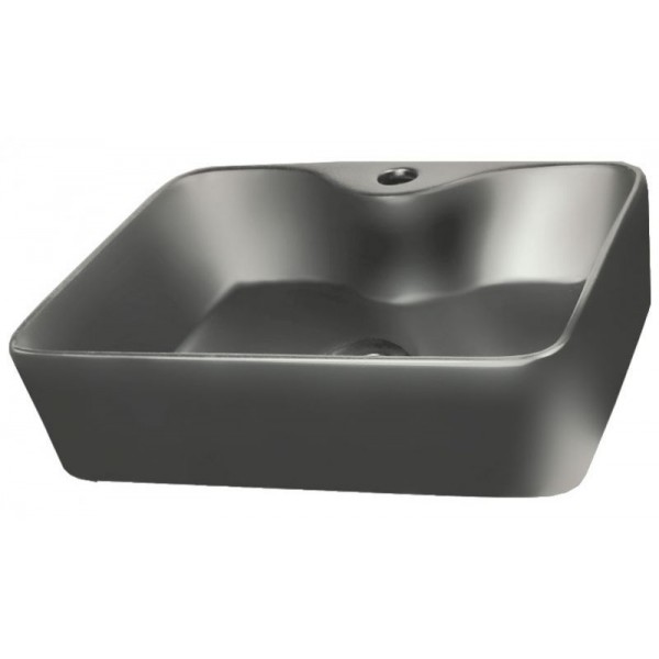 Φωτογραφία προϊόντος: Gloria Dolce 37-8025 49x38x13cm Επικαθήμενος Γκρι Ματ Νιπτήρας