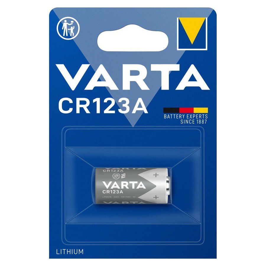 Φωτογραφία προϊόντος: Μπαταρία Alkaline Varta CR123A 3V (1 τεμ)