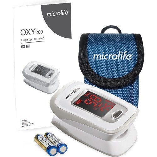 Φωτογραφία προϊόντος: MICROLIFE Oxy 200 Παλμικό Οξύμετρο Δακτύλου Λευκό