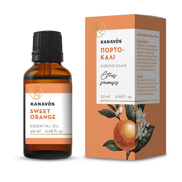 Φωτογραφία προϊόντος: KANAVOS Essential Oil Sweet Orange Αιθέριο Έλαιο Πορτοκάλι, 20ml