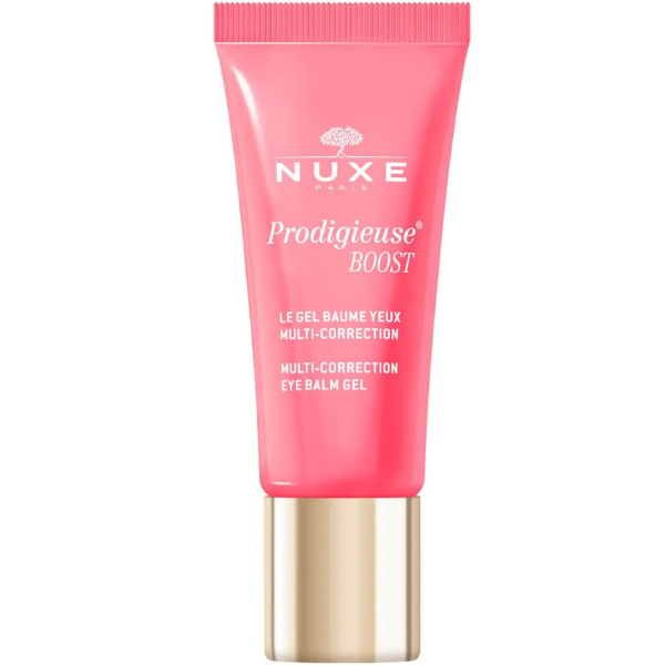 Φωτογραφία προϊόντος: NUXE Promo Prodigieuse Boost Multi-Correction Eye Balm Gel Booster Mατιών Κατά των Μαύρων Κύκλων, 15ml