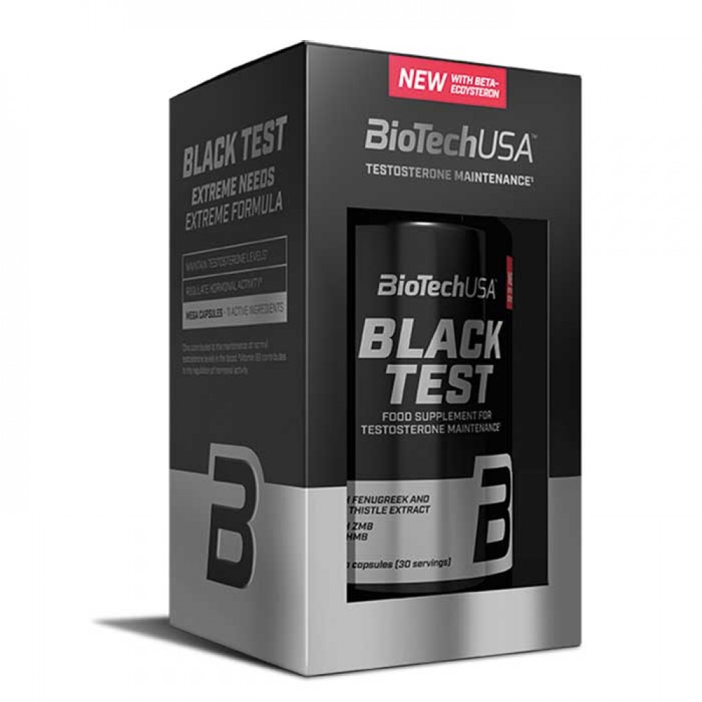 Φωτογραφία προϊόντος: BiotechUSA Black Test 90 Caps BioTech USA