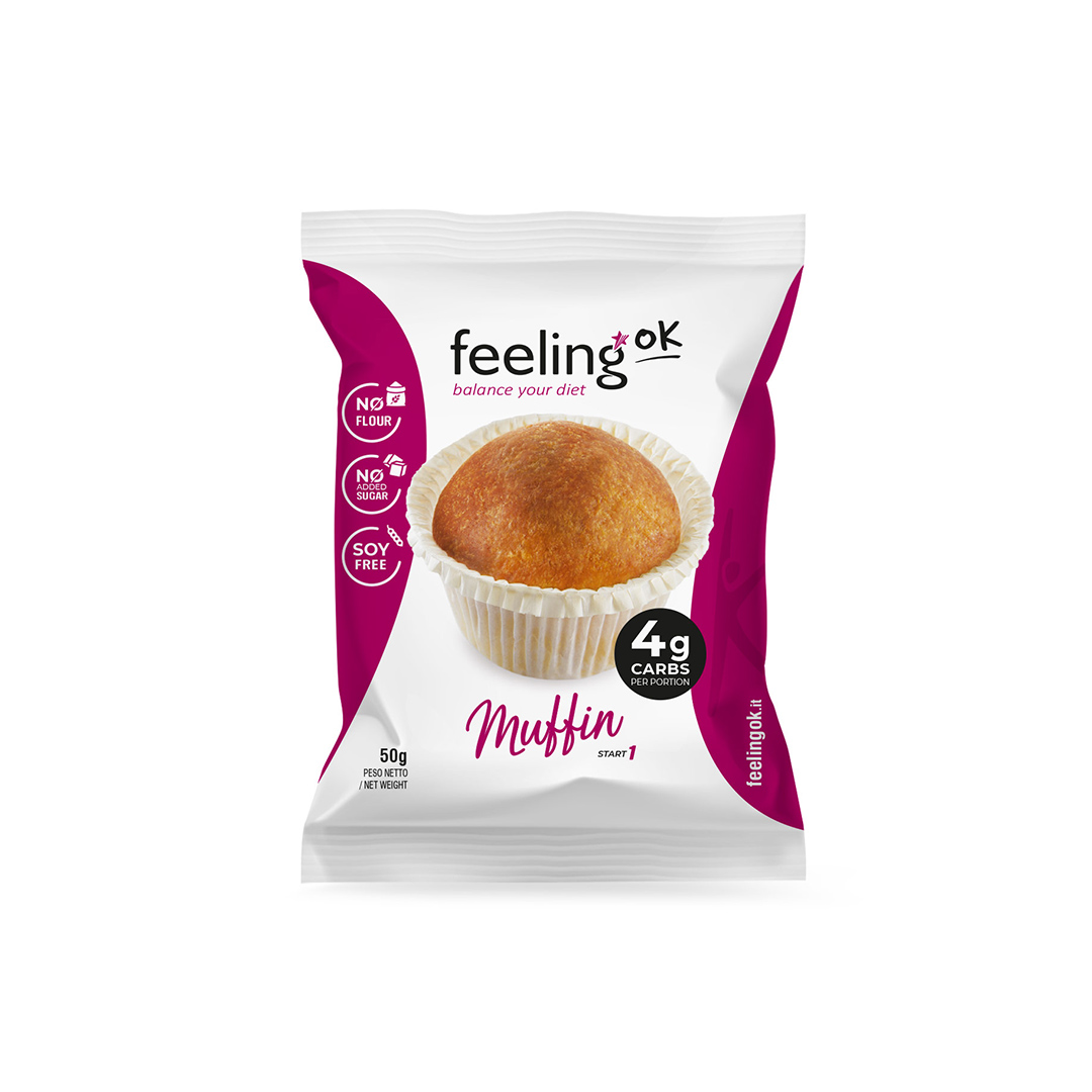 Φωτογραφία προϊόντος: Muffin Βανίλιας Low Carb FeelingOk 50g