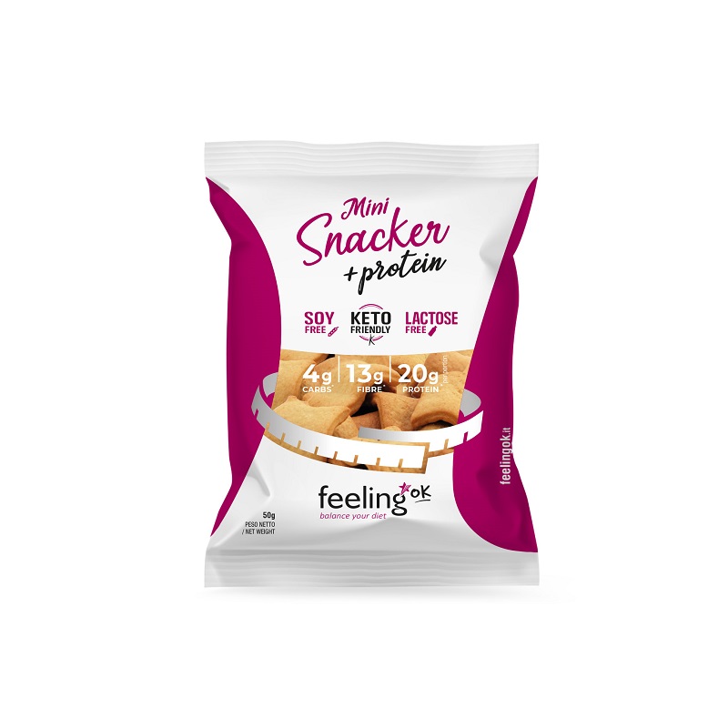 Φωτογραφία προϊόντος: Πρωτεϊνικό Mini Snacker natural Low Carb FeelingOk 50g