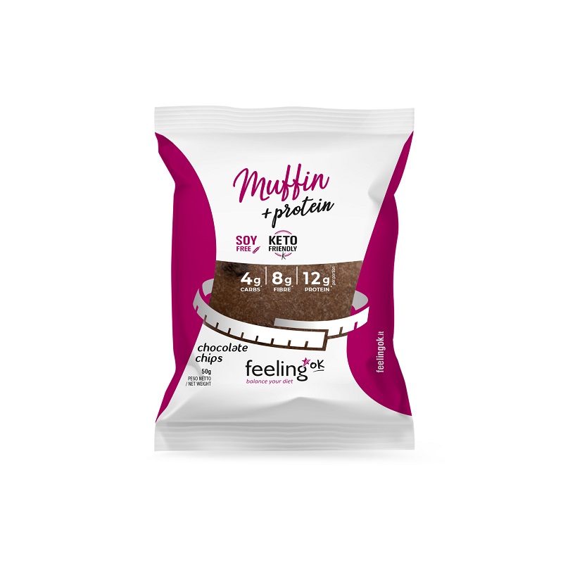Φωτογραφία προϊόντος: Muffin Σοκολάτας Low Carb FeelingOk 50g