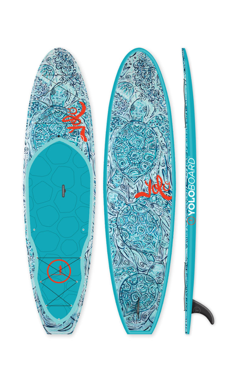 Φωτογραφία προϊόντος: YOLO Turtle Tribe 10'6" Original All Around SUP