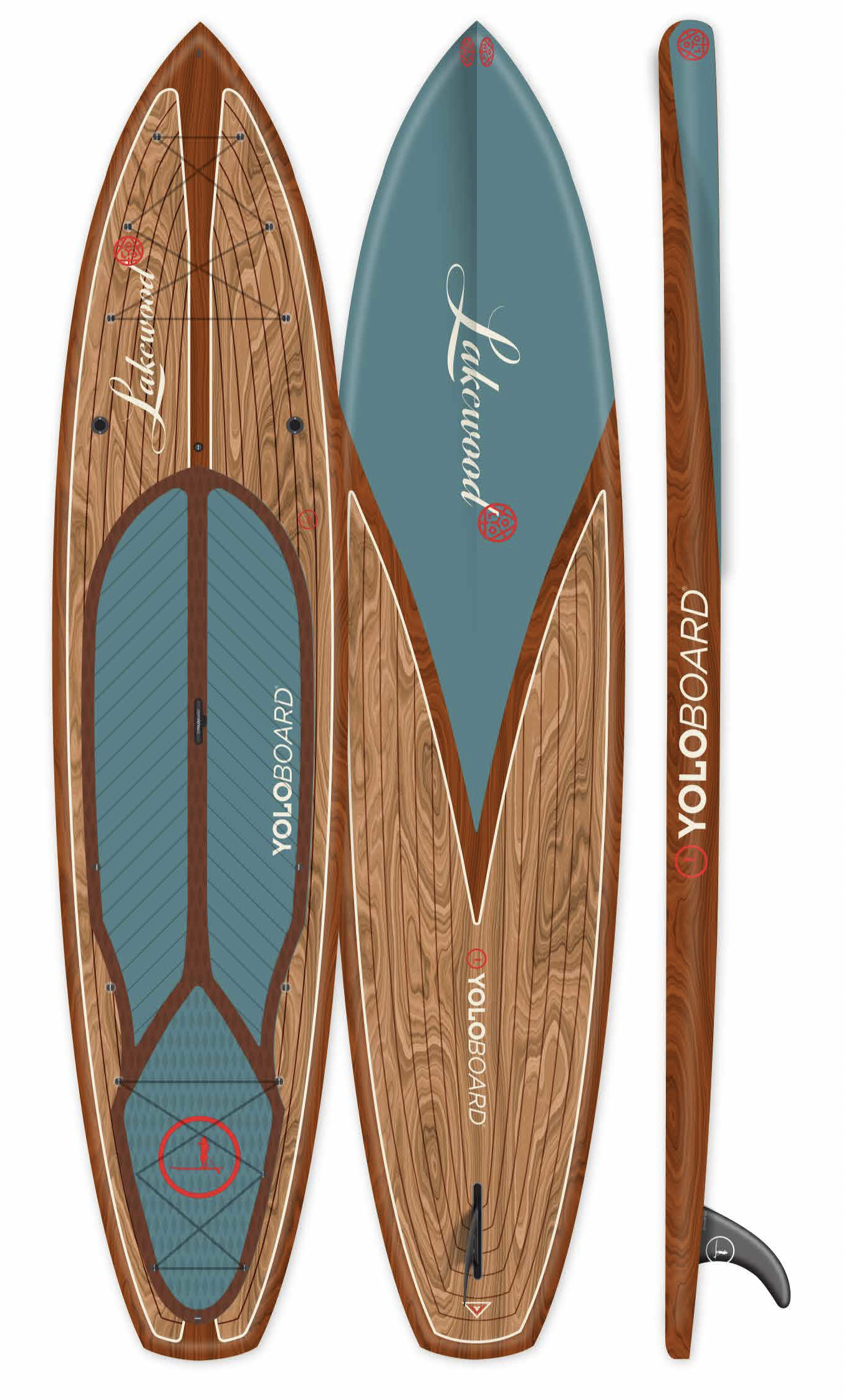 Φωτογραφία προϊόντος: YOLO Lakewood Mariner 12' Original All Around SUP