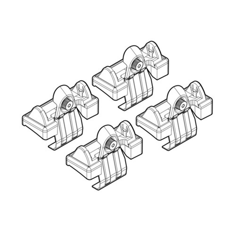 Φωτογραφία προϊόντος: AUDI A6 9/04-3/11 KIT ΑΚΡΑ (ΠΟΔΙΑ) ΓΙΑ ΜΠΑΡΕΣ NORDRIVE