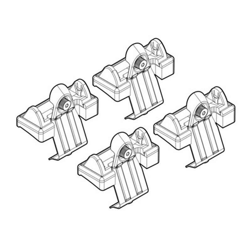 Φωτογραφία προϊόντος: ALFA ROMEO 147 3D/5D 10/00-03/11 KIT ΑΚΡΑ (ΠΟΔΙΑ) ΓΙΑ ΜΠΑΡΕΣ NORDRIVE (N21017)