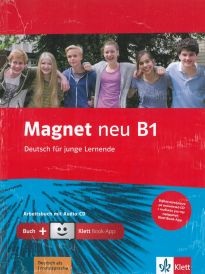 Φωτογραφία προϊόντος: KLETT ANFAENGER MAGNET B1 Arbeitsbuch (+ CD) + Klett Book App
