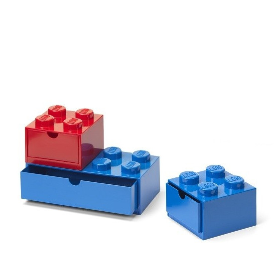 Φωτογραφία προϊόντος: LEGO® ΚΟΥΤΙ ΑΠΟΘΗΚΕΥΣΗΣ ΣΥΡΤΑΡΩΤΟ ΣΕΤ 3 ΤΜΧ (ΚΟΚΚΙΝΟ - ΜΠΛΕ) - 43250800 2182158 5711938249830 Σπίτι & Κήπος LEGO