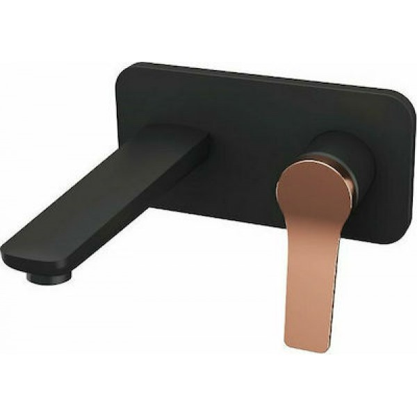 Φωτογραφία προϊόντος: Karag Andare Nero-Rose Gold WNW148073PA-RG Μπαταρία Νιπτήρος Επίτοιχη