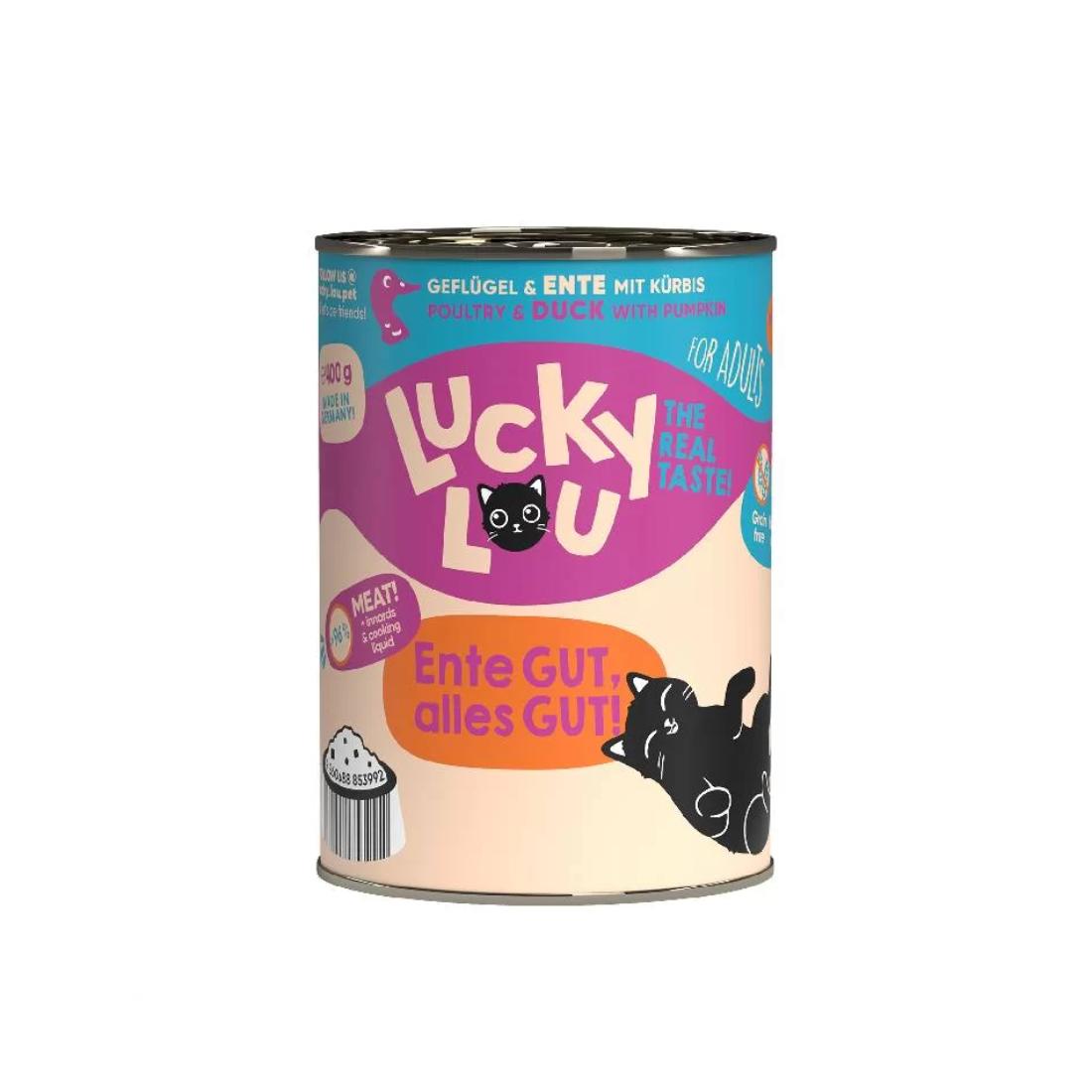 Φωτογραφία προϊόντος: Lucky Lou LifeStage Adult Πουλερικά & Πάπια (με Κολοκύθα) 400gr