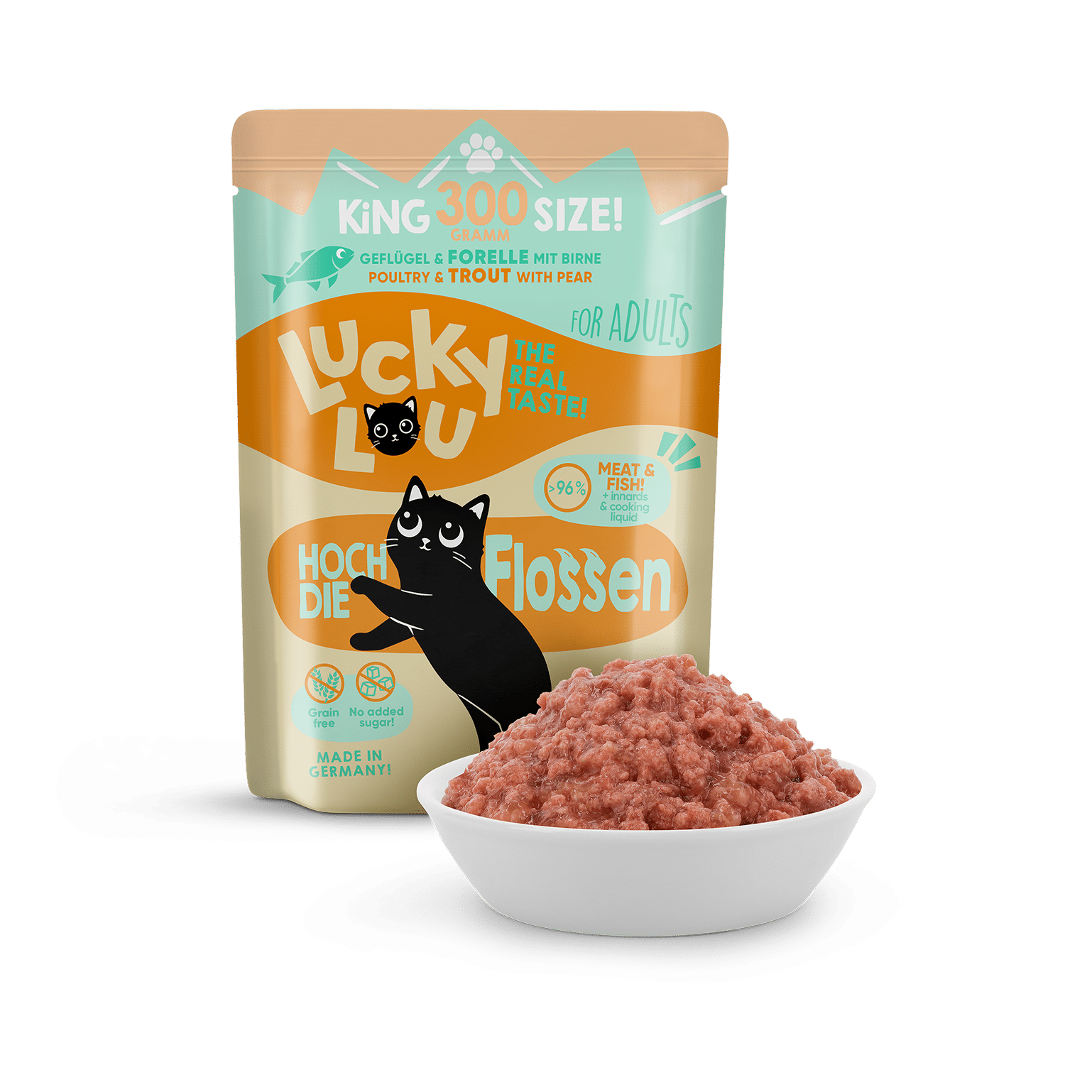 Φωτογραφία προϊόντος: Lucky Lou LifeStage Adult Πουλερικά & Πέστροφα Φακ. 300 gr