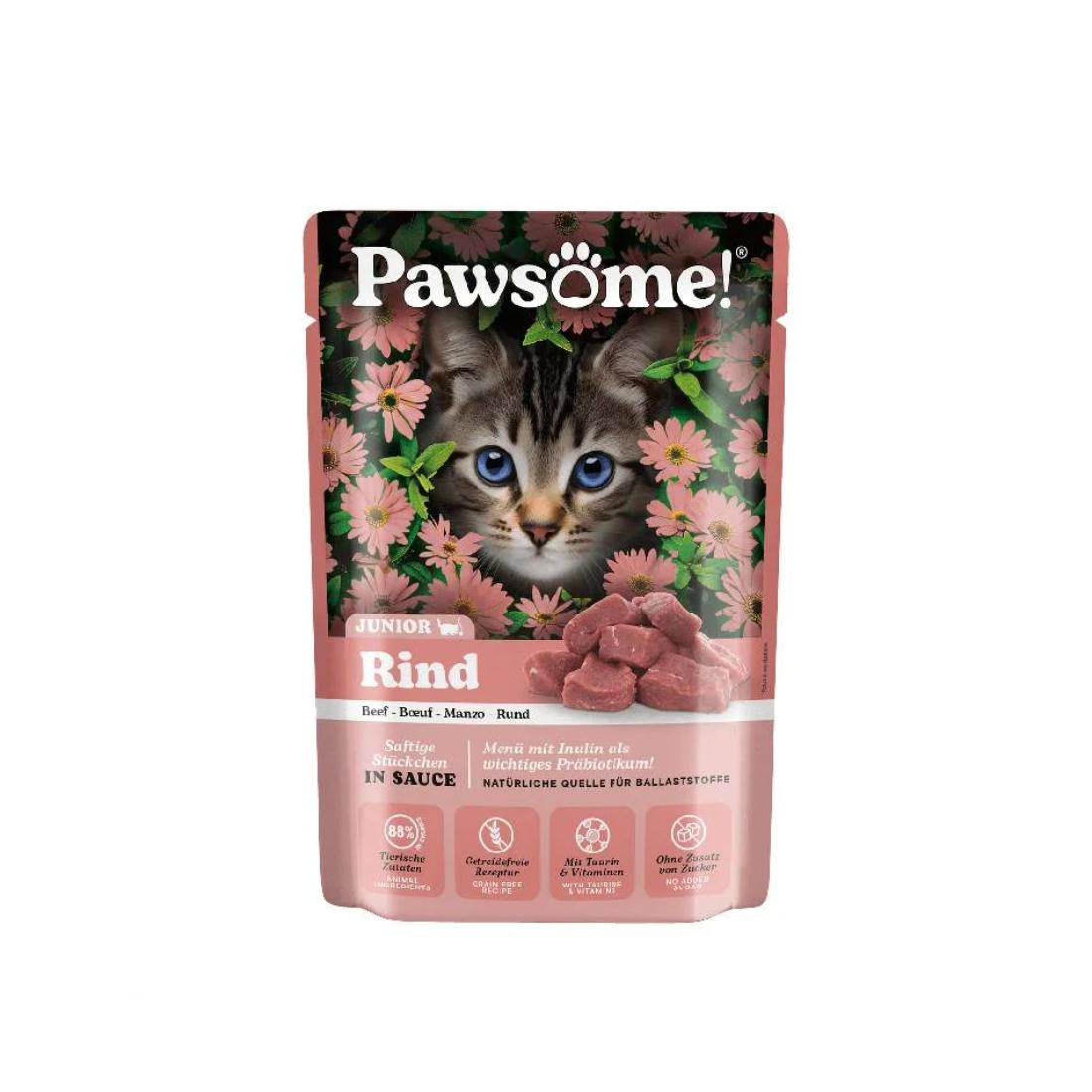 Φωτογραφία προϊόντος: Pawsome Kitten Βοδινό 85gr