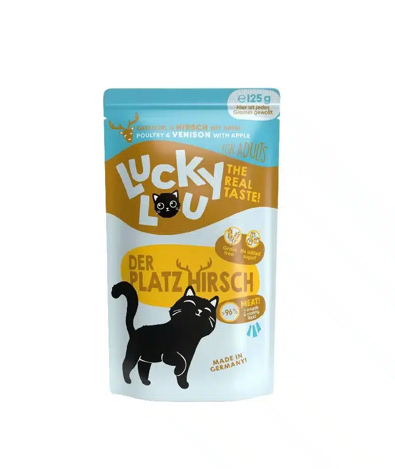 Φωτογραφία προϊόντος: Lucky Lou LifeStage Adult Πουλερικά & Ελάφι (με Μήλο) 125gr