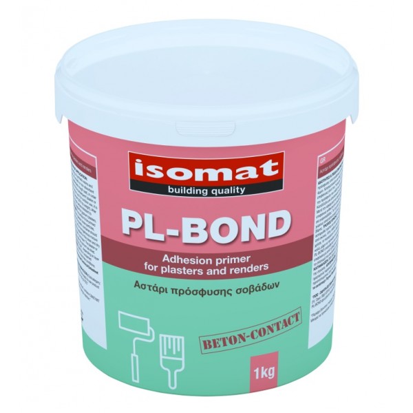 Φωτογραφία προϊόντος: Isomat PL-Bond 1 kg Αστάρι Πρόσφυσης Σοβάδων