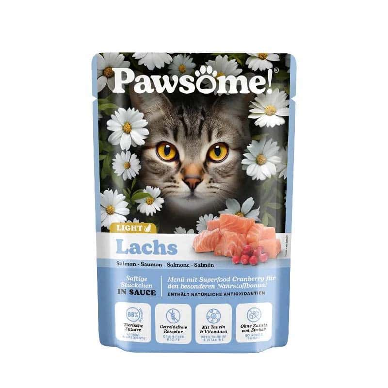 Φωτογραφία προϊόντος: PAWSOME Adult Light - Sterilized Σολομός Φακ. 85 gr