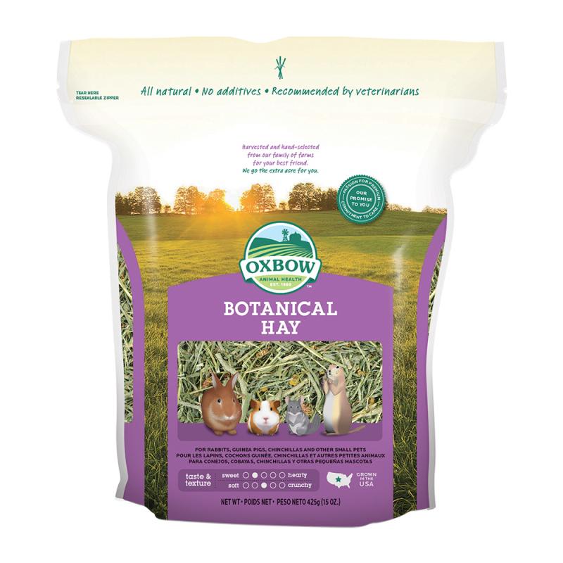 Φωτογραφία προϊόντος: OxBow Χόρτο Τρωκτικού Botanical Hay 425g