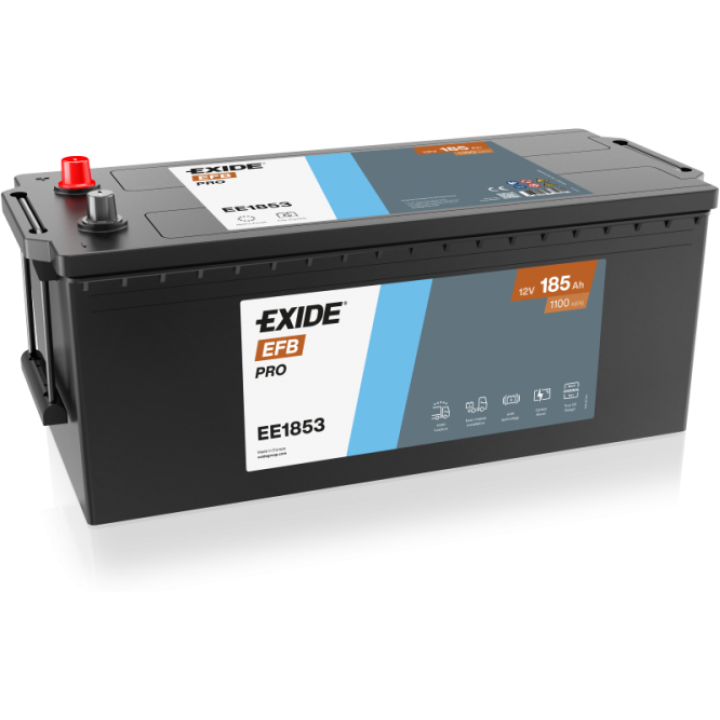 Φωτογραφία προϊόντος: EXIDE EUROPE Exide StrongPro EE1853 12V 185Ah