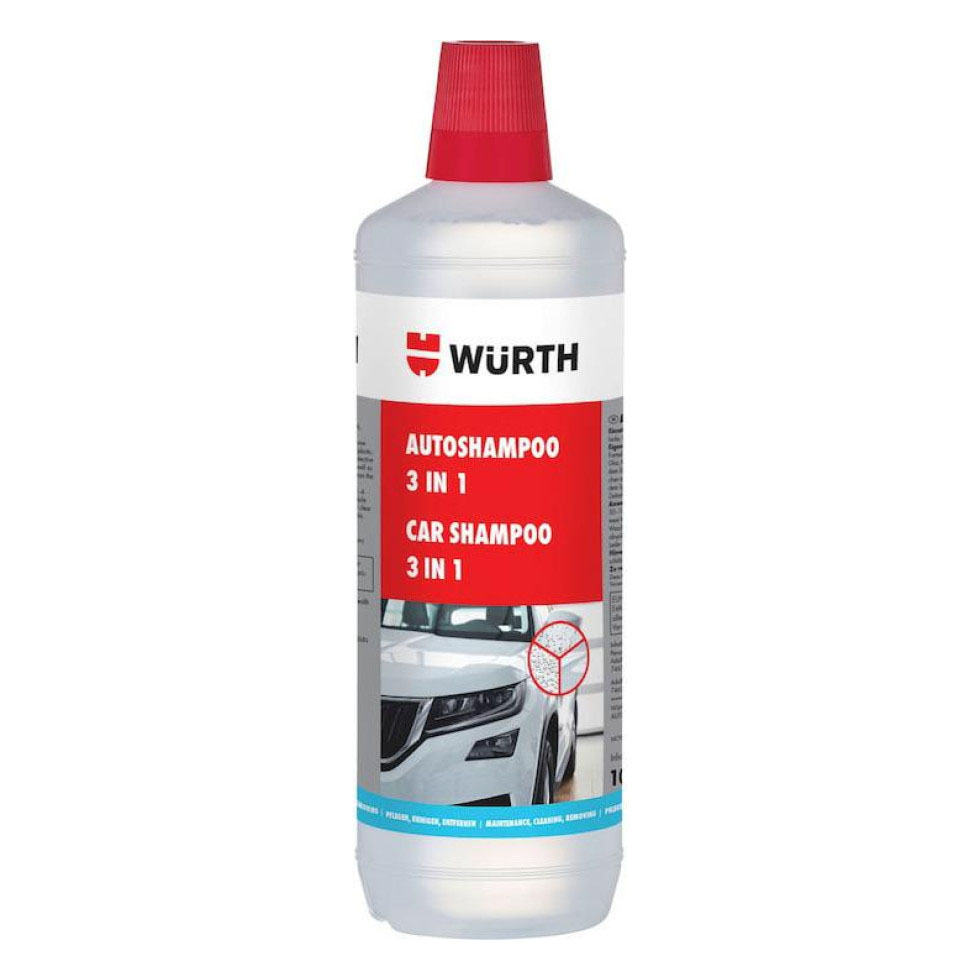 Φωτογραφία προϊόντος: Σαμπουάν Wurth 3 σε 1 1000ml WURTH 0893012002