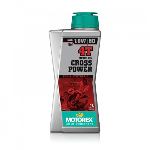 Φωτογραφία προϊόντος: Λάδι Συνθετικό Motorex Cross Power 10W-50 1L MOTOREX MTXUNIOIL60