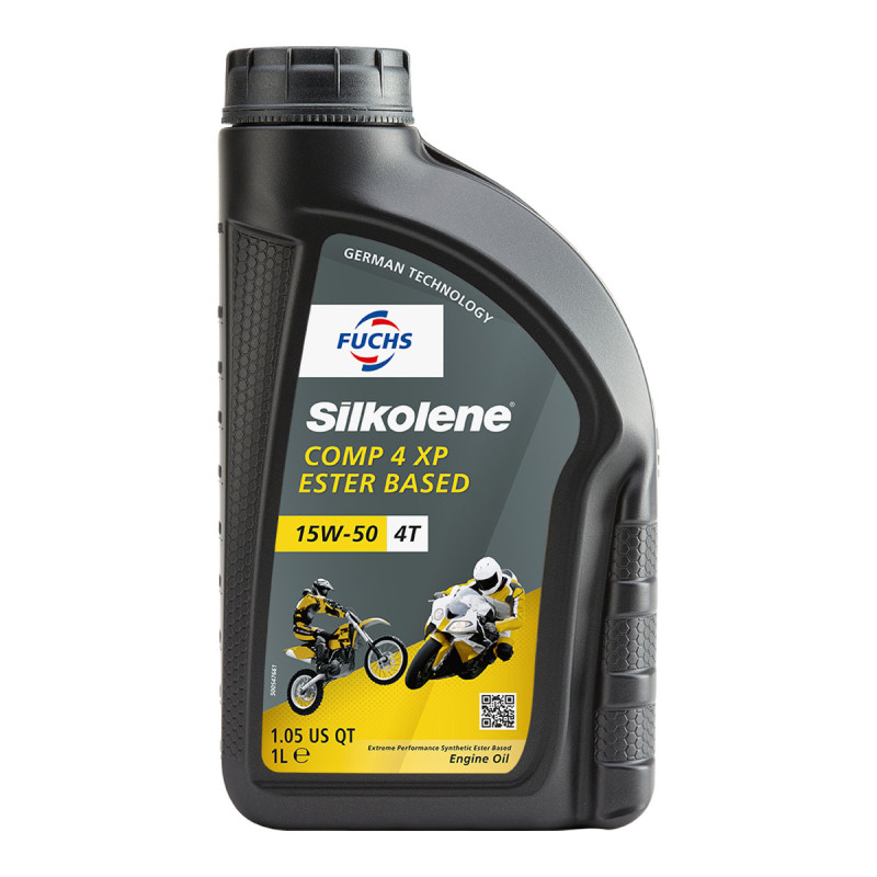 Φωτογραφία προϊόντος: Λάδι Silkolene Comp 4 15W50 XP MA2 1 λίτρο SILKOLENE 117413