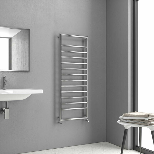 Φωτογραφία προϊόντος: Karag Design 7 Πετσετοκρεμάστρα Μπάνιου 1300x500 267kcal/h Ασημί